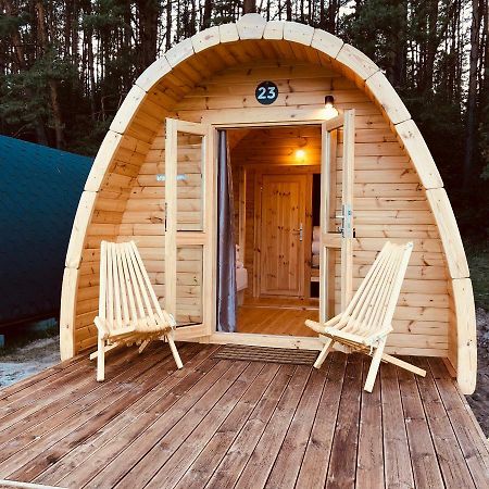 Luxury Camping Pod Zarasai Exterior photo