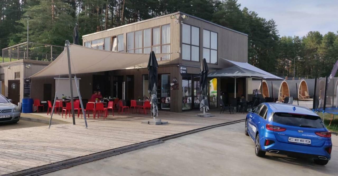 Luxury Camping Pod Zarasai Exterior photo