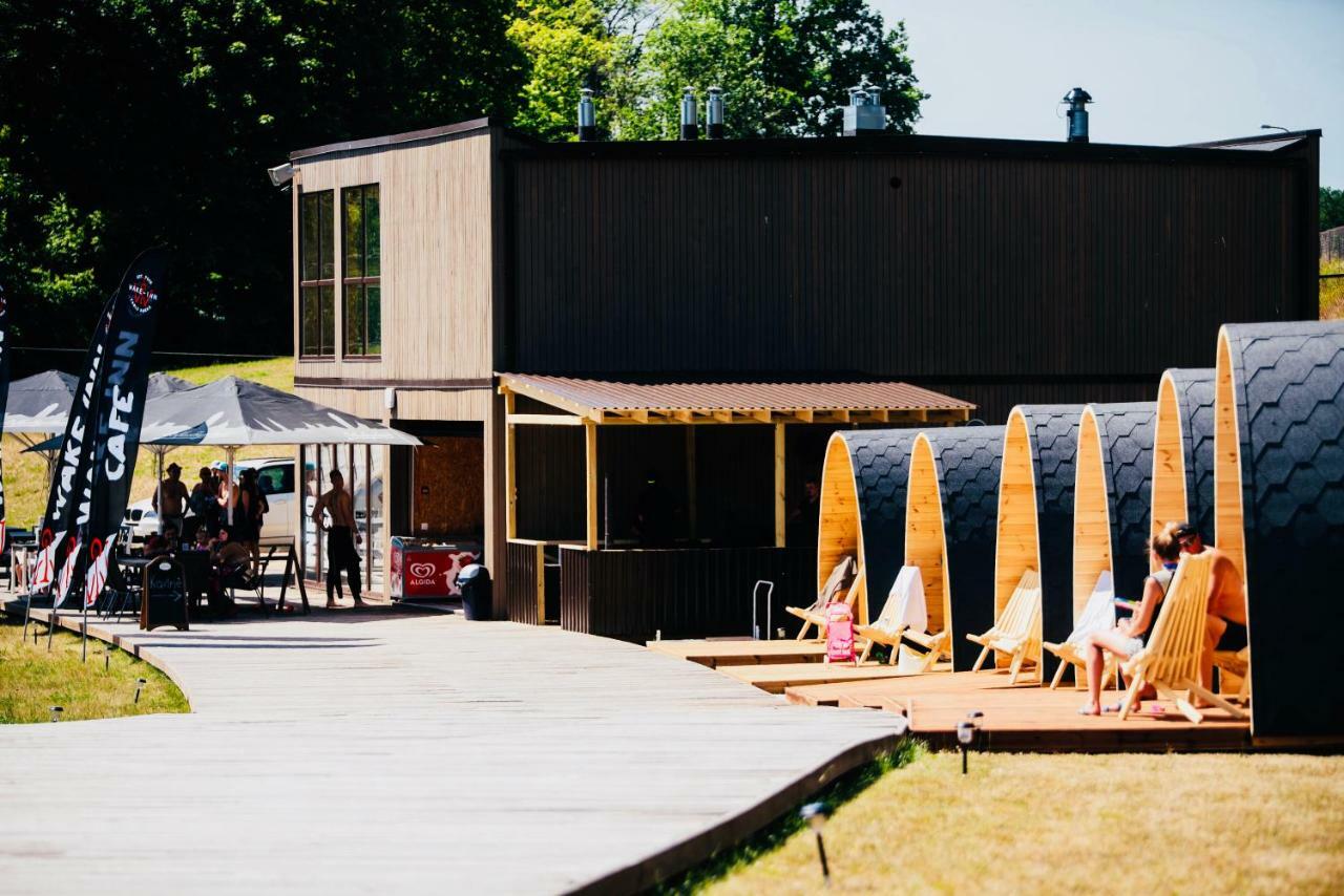 Luxury Camping Pod Zarasai Exterior photo