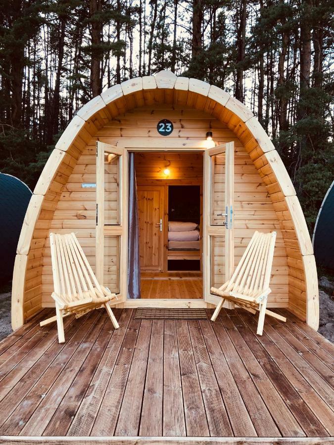 Luxury Camping Pod Zarasai Exterior photo